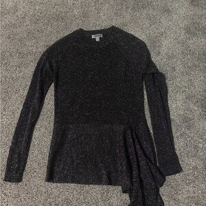 Chelsea28 Black Long Sleeve Top